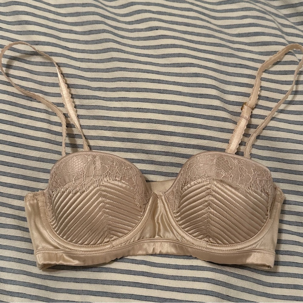 Pink Stella McCartney Bra with Lace Details